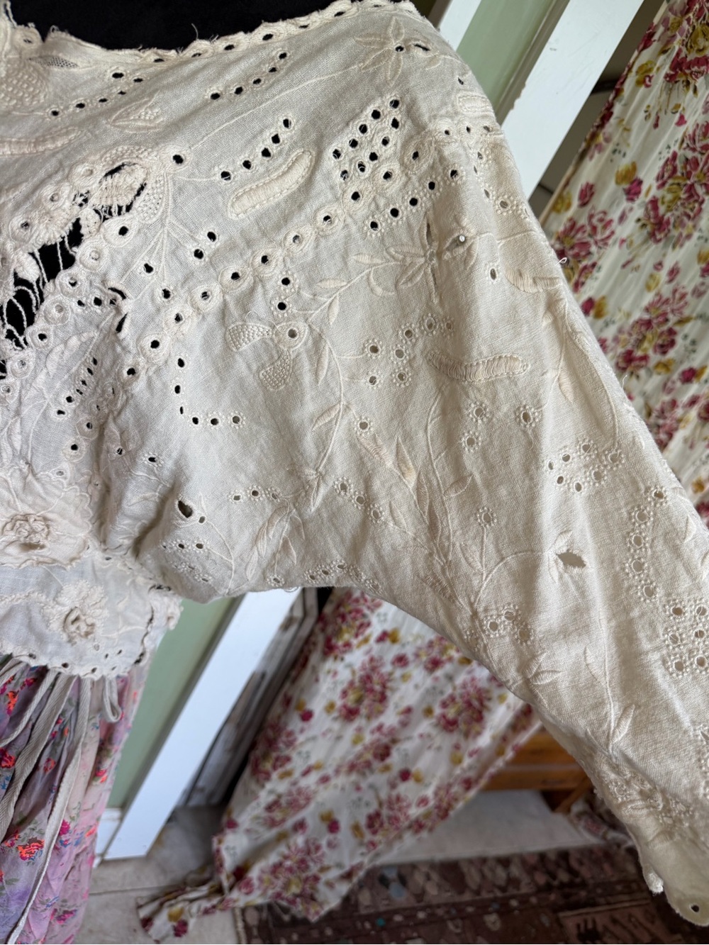 Magnolia Pearl eyelet top in moonlight NWT vintage - Picture 3 of 7